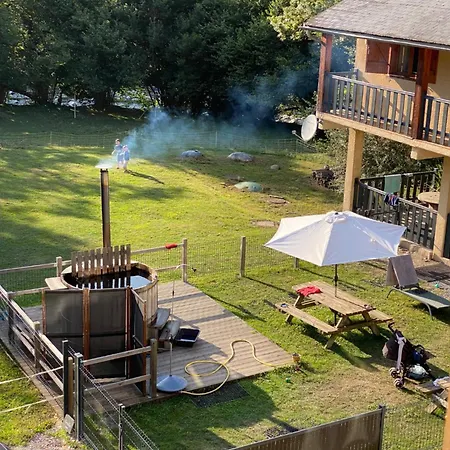 度假居 Les Marmottes Pour 12 Avec Bain Nordique Privatif Camous