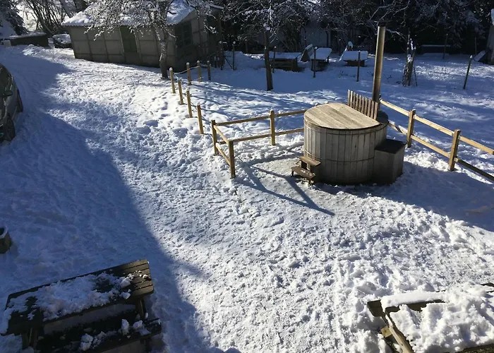 Les Marmottes Pour 12 Avec Bain Nordique Privatif 度假居 *