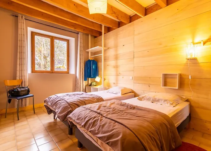 度假居 Les Marmottes Pour 12 Avec Bain Nordique Privatif