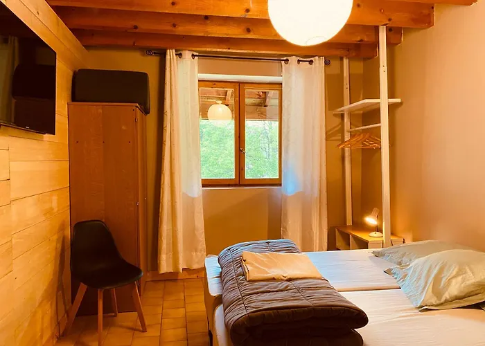 Les Marmottes Pour 12 Avec Bain Nordique Privatif 度假居 Camous